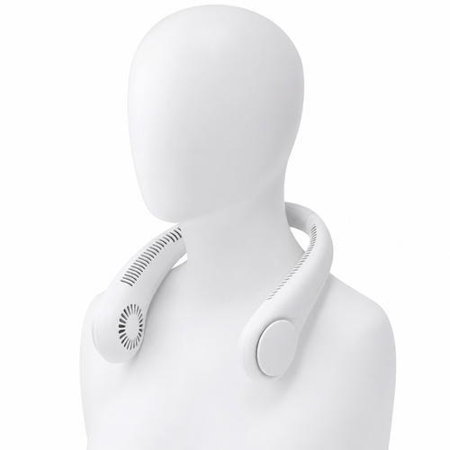Ventilatore da Collo Senza Pale — Aria Fresca, Mani Libere