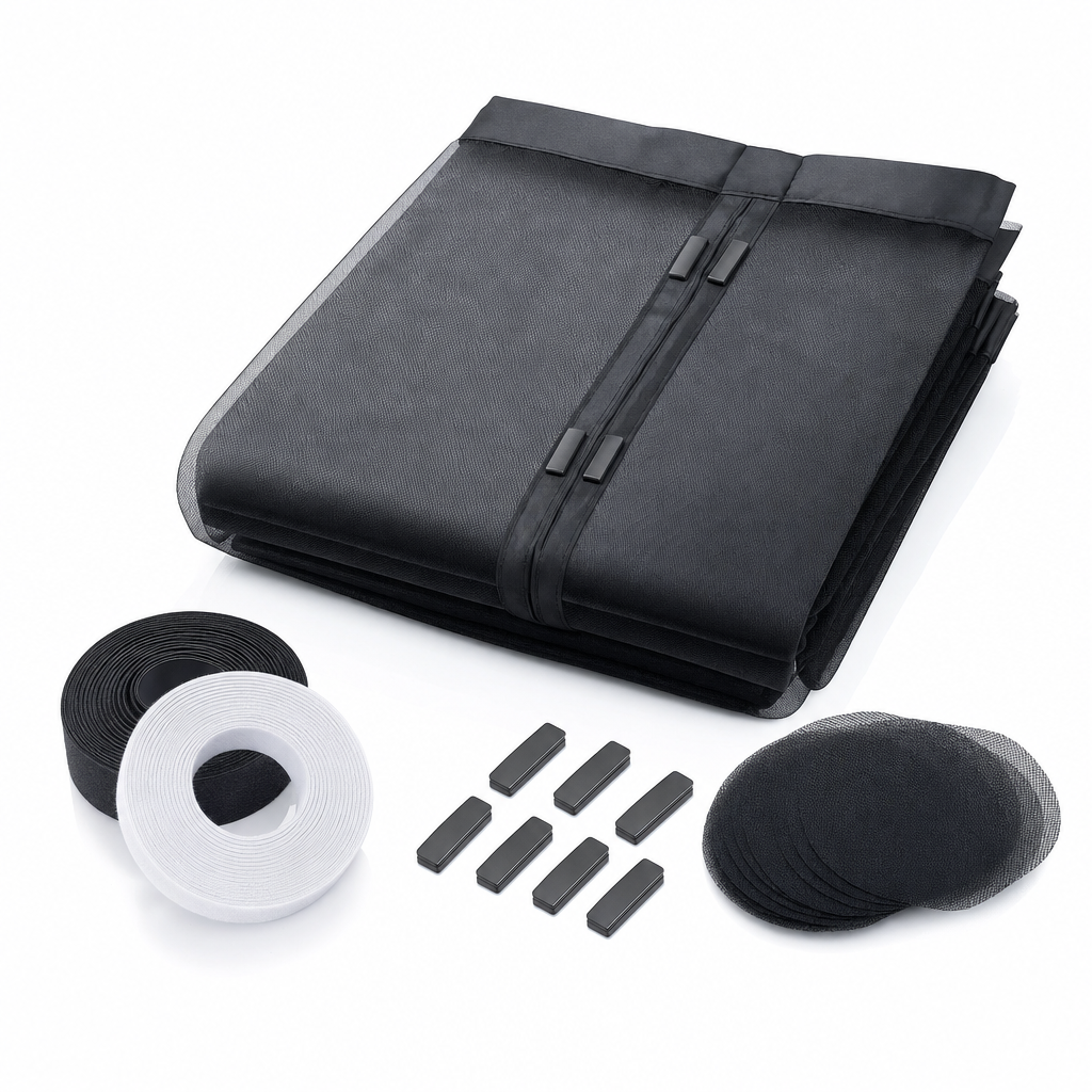 Zanzariera Magnetica con Kit Ripara-Strappi